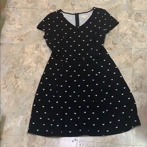 Heart and polka dots Maison Jules dress